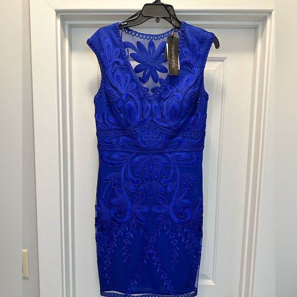 Sue Wong Dresses Nwt Sue Wong Nordstrom Blue Dress Sz 12 Poshmark
